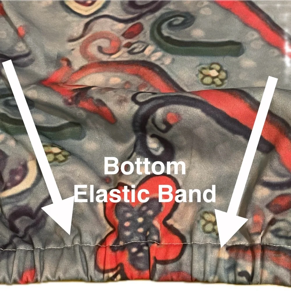 NWOT Multi Color, Wearable Art, Cool Cat Hooded Floral Sweatshirt. Women Sm - Picture 4 of 4